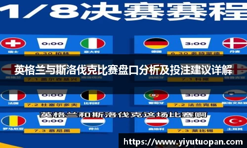 英格兰与斯洛伐克比赛盘口分析及投注建议详解